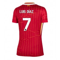 Maglia Calcio Liverpool Luis Diaz #7 Prima Divisa Donna 2024-25 Manica Corta